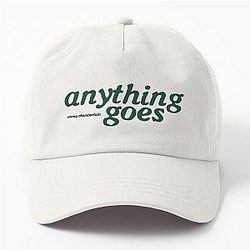 Anything Goes Emma Chamberlain Merch Logo Dad Hat