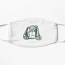 emma chamberlain biggie big bear Flat Mask