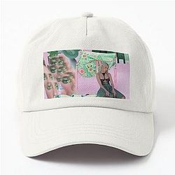 Pink & Green Emma Chamberlain  Dad Hat