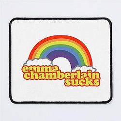 Emma Chamberlain Merch Emma Chamberlain Sucks Mouse Pad