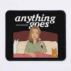 Anything Goes Emma Chamberlain Merch Anything Goes Mouse Pad