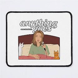 Anything Goes Emma Chamberlain Merch ANYTHING GOES Mouse Pad