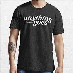 Anything Goes Emma Chamberlain Merch Anything Goes Logo Essential T-Shirt