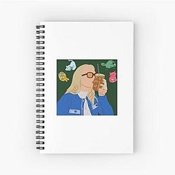 Emma Chamberlain Coffee Design Spiral Notebook