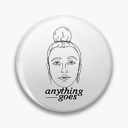 Anything Goes Emma Chamberlain Merch Anything Goes Pin