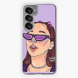 Emma Chamberlain (purple) Samsung Galaxy Soft Case