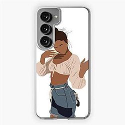 Emma Chamberlain Minimalistic Samsung Galaxy Soft Case