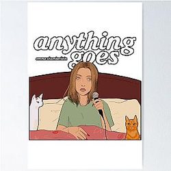 Anything Goes Emma Chamberlain Merch Anything Goes Poster