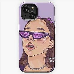 Emma Chamberlain (purple) iPhone Tough Case