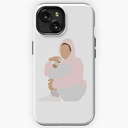 Emma chamberlain with coffee  iPhone Tough Case
