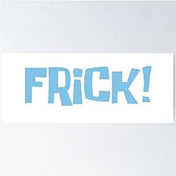 FRICK! for Emma Chamberlain Poster