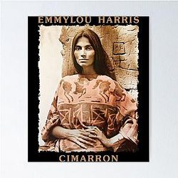 EMMYLOU HARRIS Cimarron Poster