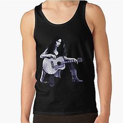 Vintage Retro Emmylou Harris Regali per il film Fans Tank Top