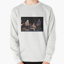 Emmylou Harris and Rodney Crowell - Photograph Pullover Sweatshirt