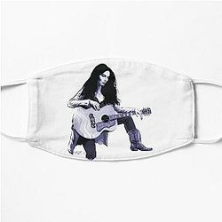 Emmylou Harris - An illustration by Paul Cemmick Flat Mask