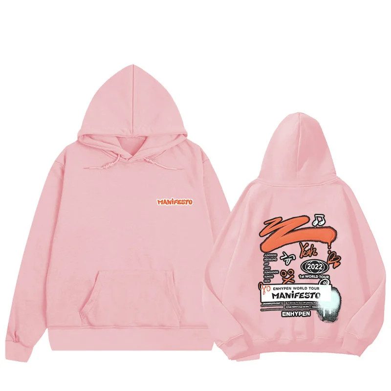 Enhypen Hoodies - World Tour MANIFESTO Official Hoodie | Enhypen