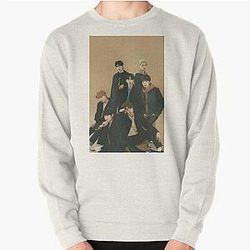 Enhypen Sweatshirts - ENHYPEN Group Photo Aesthetic Pullover Sweatshirt RB3107