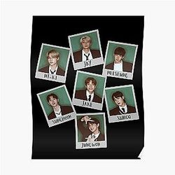 Enhypen Posters - Enhypen Photo Frame Design Poster RB3107