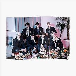 Enhypen Posters - Enhypen Concept Photo Hype Version Group Photo Poster RB3107