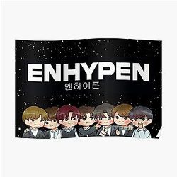 Enhypen Posters - Korean Design ENHYPEN Poster RB3107