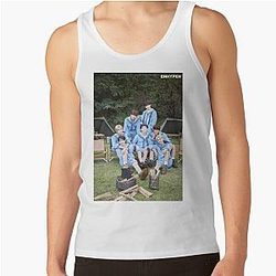 Enhypen Tank Tops - ENHYPEN Group Photo 2021 Tank Top RB3107