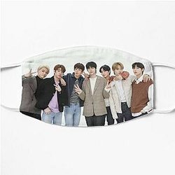 Enhypen Face Masks - ENHYPEN Group Photo Flat Mask RB3107