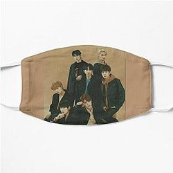 Enhypen Face Masks - ENHYPEN Group Photo Aesthetic Flat Mask RB3107