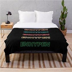 Enhypen Blanket - Enhypen Throw Blanket RB3107