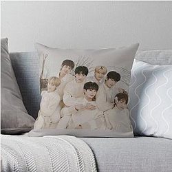 Enhypen Pillows - ENHYPEN Group Photo Throw Pillow RB3107