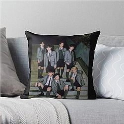 Enhypen Pillows - ENHYPEN Group Photo Throw Pillow RB3107