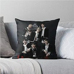 Enhypen Pillows - ENHYPEN Group Photo Throw Pillow RB3107