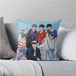 Enhypen Pillows - Group Photo 5 Throw Pillow RB3107