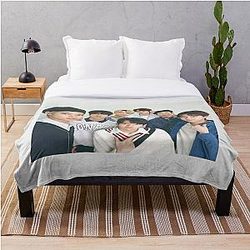 Enhypen Blanket - 2021 Selfie Photo Throw Blanket RB3107