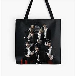 Enhypen Bags - ENHYPEN Group Photo All Over Print Tote Bag RB3107