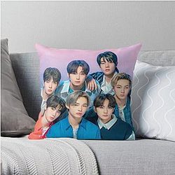 Enhypen Pillows - ENHYPEN Group Photo Throw Pillow RB3107