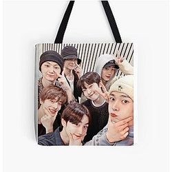 Enhypen Bags - Group Photo 6 All Over Print Tote Bag RB3107