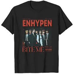 ENHYPEN T-shirt – Dark Blood "Bite Me" Edition