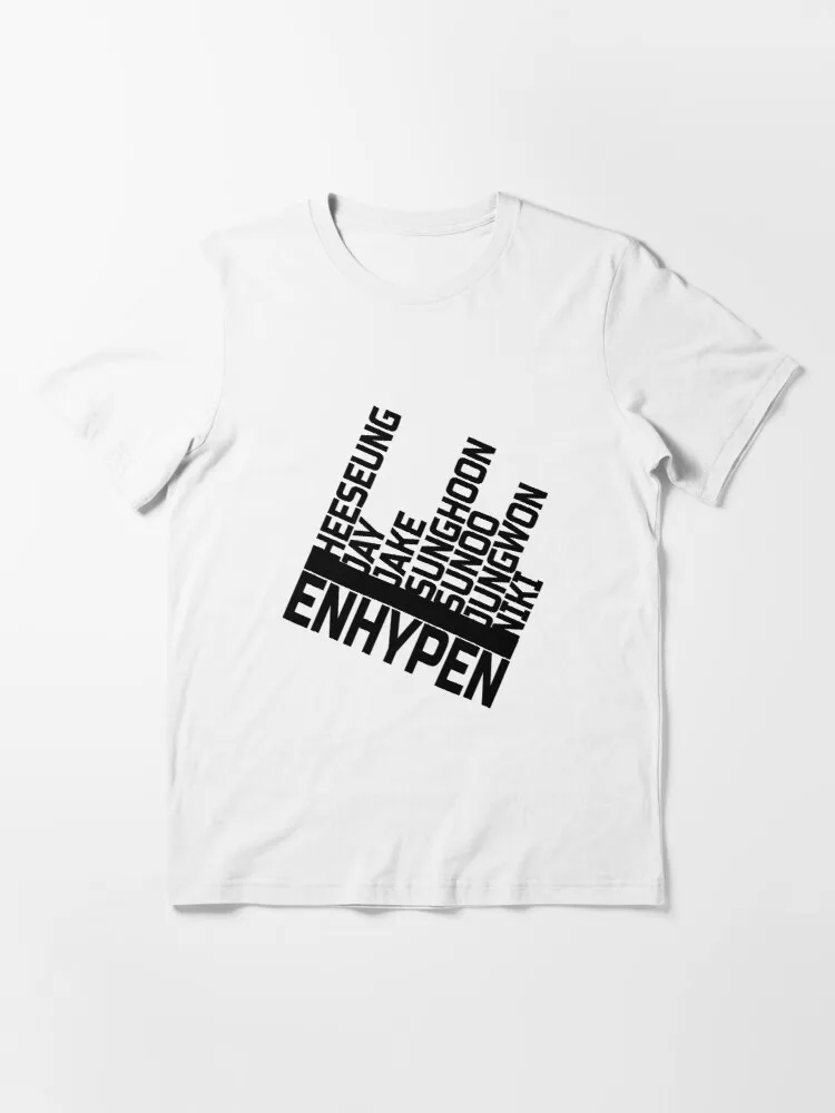 Enhypen T-Shirts - Member Names Design Classic T-shirt | Enhypen