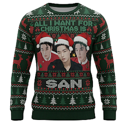 ENHYPEN All I Want For ChristMas Is San Ugly Christmas Sweater