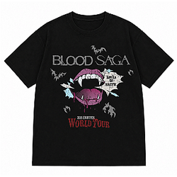 Blood Saga Charcoal HTCT0906 Enhypen T-Shirts