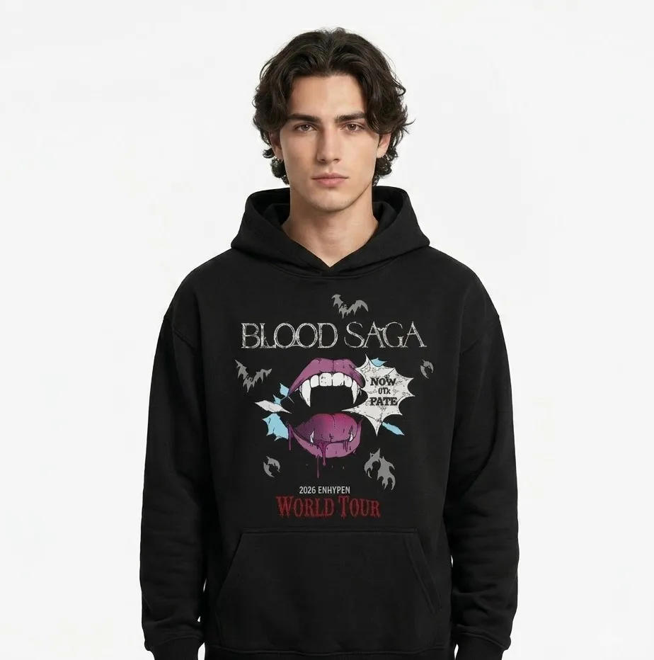 Blood Saga World Tour Inspired HTCT0906 Enhypen Hoodies | Enhypen