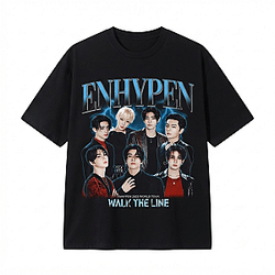 Walk The Line World Tour LA1207 Enhypen T-Shirts