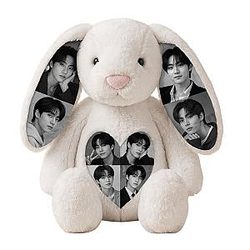Jungwon Enhypen PTTT2307 Customized Rabbit Plush Color