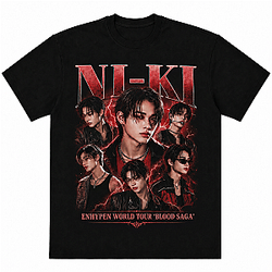 Ni-Ki World Tour PTTT3007  Enhypen T-Shirts