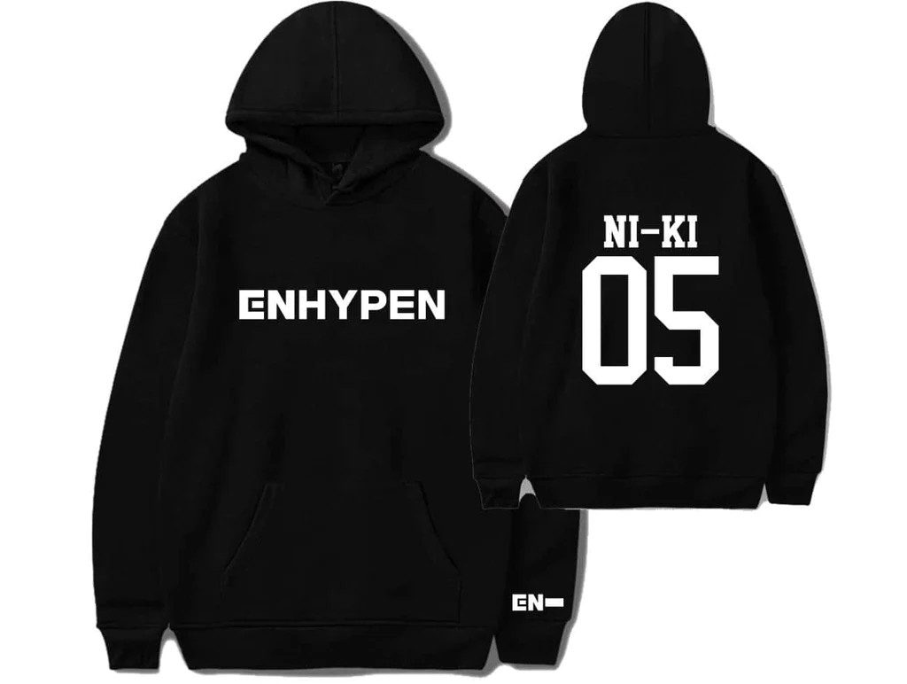 Enhypen Hoodies - Ni-Ki Fashion Pullover Unisex Hoodie | Enhypen