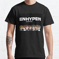 Enhypen T-Shirts - Korean Design ENHYPEN Classic T-Shirt RB3107
