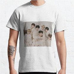 Enhypen T-Shirts - ENHYPEN Group Photo Classic T-Shirt RB3107