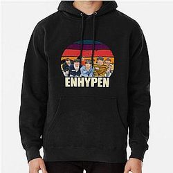 Enhypen Hoodies - Enhypen retro Pullover Hoodie RB3107