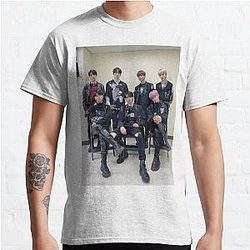 Enhypen T-Shirts - 2021 Given Taken in Black Classic T-Shirt RB3107