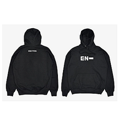 Enhypen Hoodies - Logo Printed Double Sides Pullover Hoodie